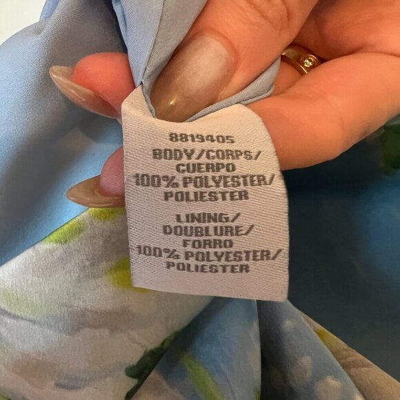 😮NWT - THEIA Couture - Liana Printed Kimono Dress - SZ 6 - Cocktail/Prom/Formal - Picture 11 of 12